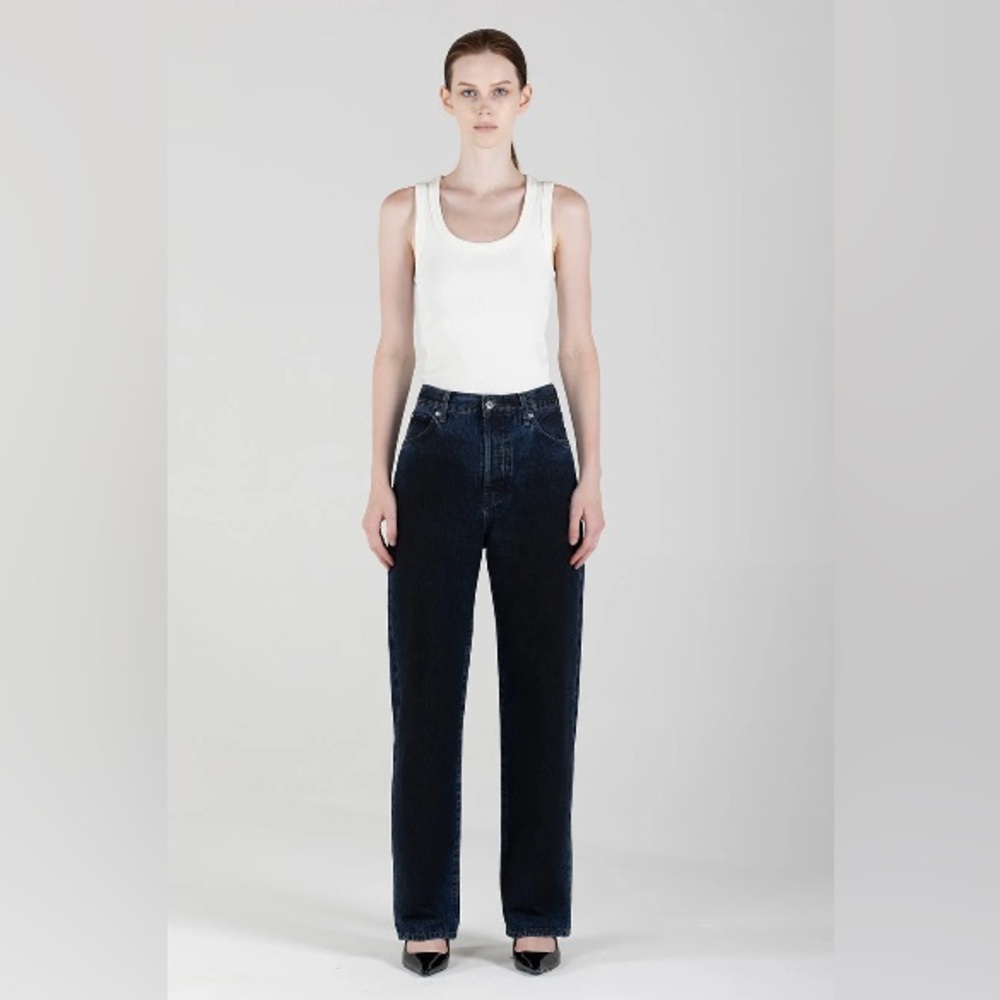Etica Archer High Rise Loose Fit Dark Shadow